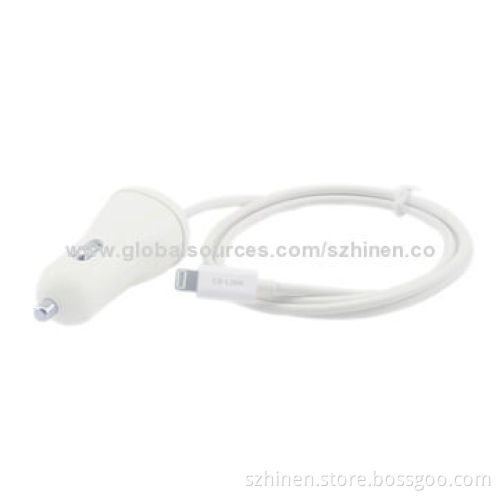 5V/2.4A Output Car Charger with Lightning Connector